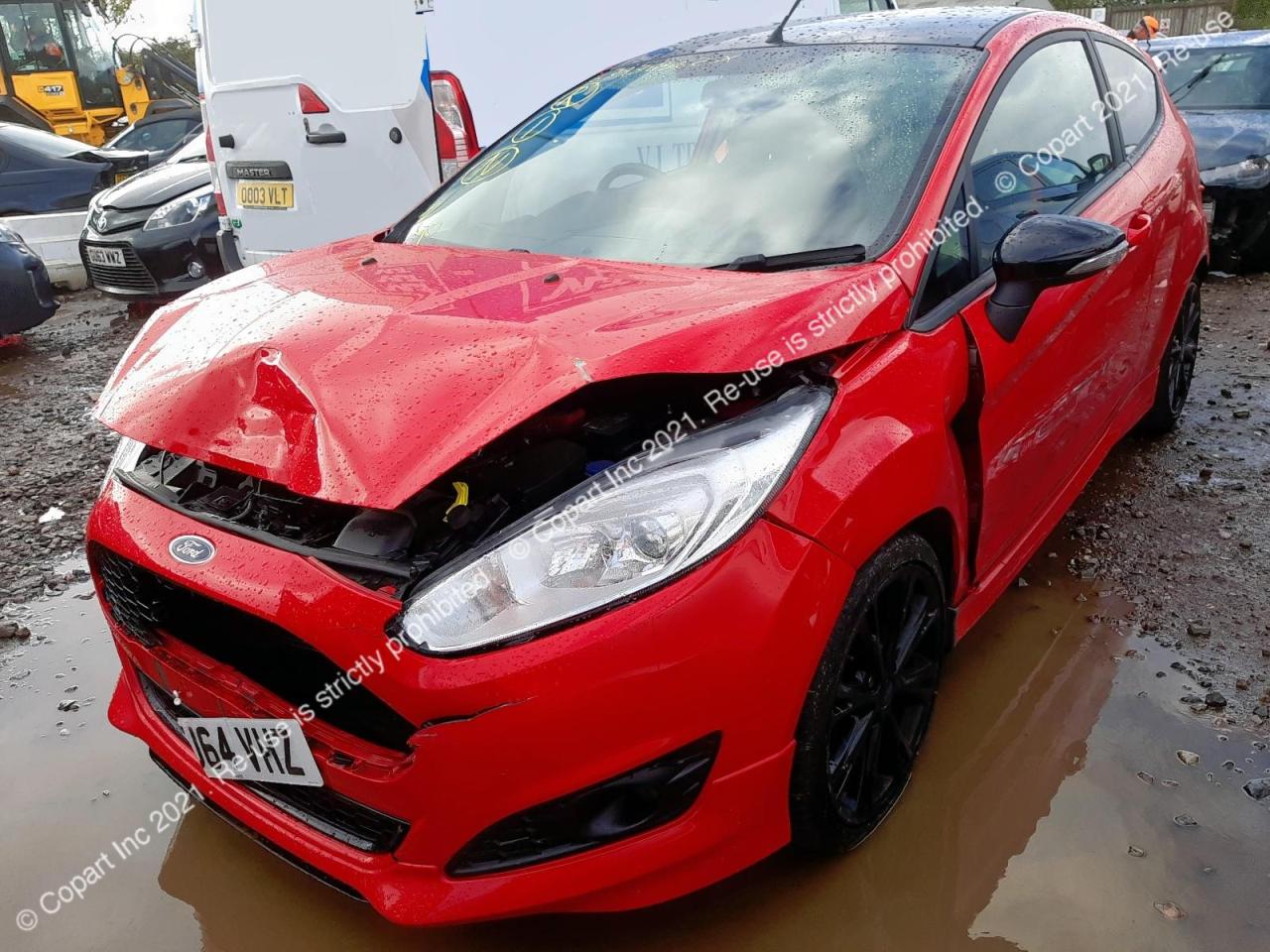 FORD FIESTA ZET 2015. Lot# 63936562. VIN WF0CXXGAKCFC83862. Photo 1